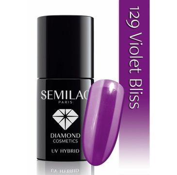 Semilac UV Hybrid lakier hybrydowy 129 Violet Bliss 7ml