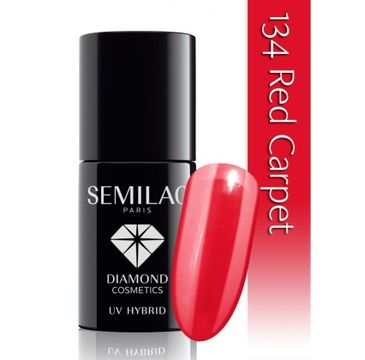 Semilac UV Hybrid lakier hybrydowy 134 Red Carpet 7ml