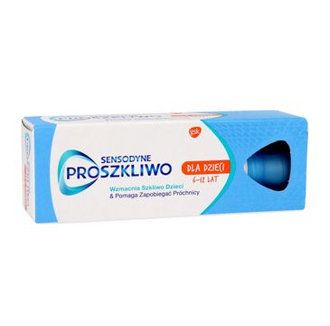 Sensodyne pasta do zębów dla dzieci wzmacniająca szkliwo 6-12 lat 50 ml