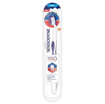 Sensodyne Sensitivity And Gum Toothbrush szczoteczka do zębów Soft 1szt