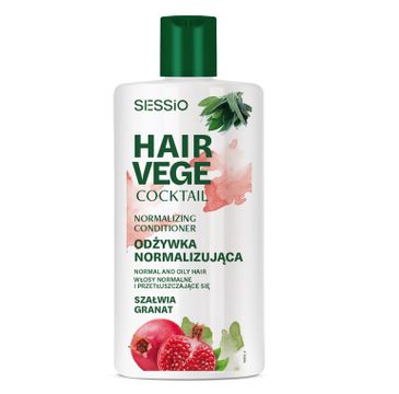 Sessio Hair Vege Cocktail normalizująca odżywka do włosów Szałwia i Granat 300g