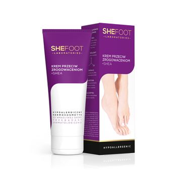 SheFoot Laboratories Krem przeciw zrogowaceniom +Shea - hypoallergenic (75 ml)