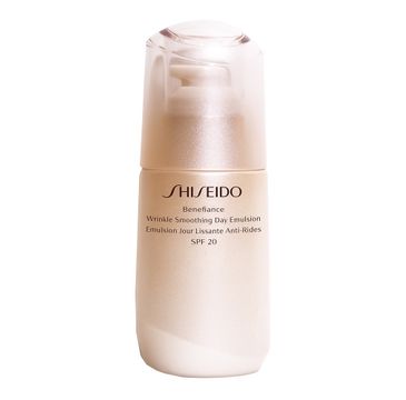 Shiseido Benefiance Wrinkle Smoothing Day Emulsion SPF20 emulsja wygładzająca zmarszczki na dzień (75 ml)