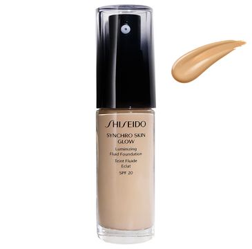 Shiseido – Synchro Skin Glow Luminizing Fluid Foundation podkład w płynie Golden 4 SPF20 (30 ml0