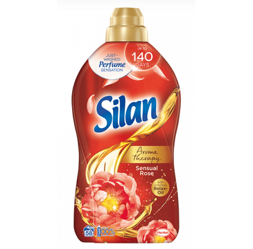 Silan Aromatherapy Sensual Rose płyn do zmiękczania tkanin 58 prań (1450 ml)