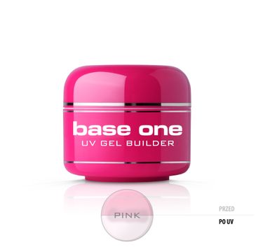 Silcare Base One Pink żel budujący do paznokci 5g