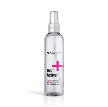 Silcare Dez Active alkoholowy preparat do dezynfekcji rąk (210 ml)