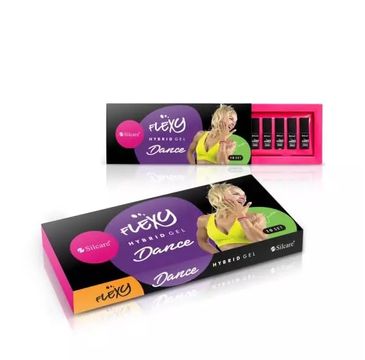 Silcare Flexy Dance Hybrid Gel zestaw lakierów hybrydowych (10 x 4.5 g)