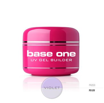 Silcare Gel Base One Violet żel budujący do paznokci 15g