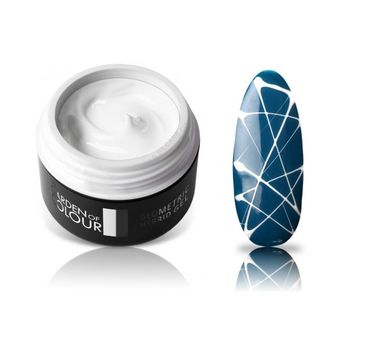 Silcare The Garden of Colour Geometric Hybrid Gel żel hybrydowy do zdobień White 5g