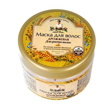 Receptury Babci Agafii  maska do włosów drożdżowa (300 ml)