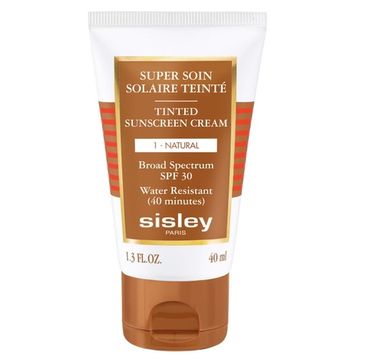 Sisley Super Soin Solaire Tinted Sun Care SPF30 ochronny krem koloryzujący do twarzy 01 Natural (40 ml)