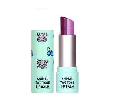 Skin79 Animal Two-Tone Lip Balm balsam do ust w sztyfcie Blueberry Mouse (3.8 g)