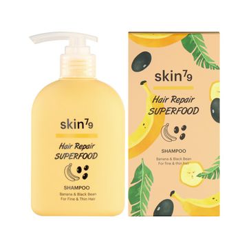 Skin79 – Hair Repair Superfood Shampoo szampon do cienkich i rzadkich włosów Banana & Black Bean (230 ml)