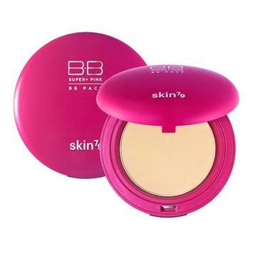 Skin79 – Super+ Pink BB Pact SPF30 matujący puder w kompakcie (15 g)