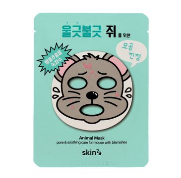 Skin 79 Animal Mask Mouse maska w płacie na twarz 23 g