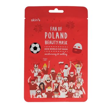 SKIN 79 Fan of Poland maska w płacie 2018 World Cup nawilżająco-kojąca 1 szt.