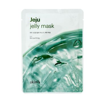 Skin 79 Jeju Jelly Skin Purifying Mask maska do każdego typu cery w płacie nawilżająca 33 ml