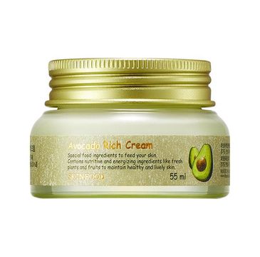 Skinfood Avocado Rich Cream odżywczy krem do twarzy z organicznym awokado (55 ml)