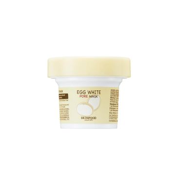 Skinfood Egg White Pore Mask głęboko oczyszczająca maska do walki z rozszerzonymi porami (100 g)