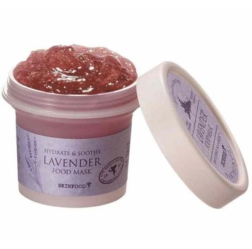 SkinFood Lavender Foot Mask odświeżająca maska z kwiatem lawendy (120 g)