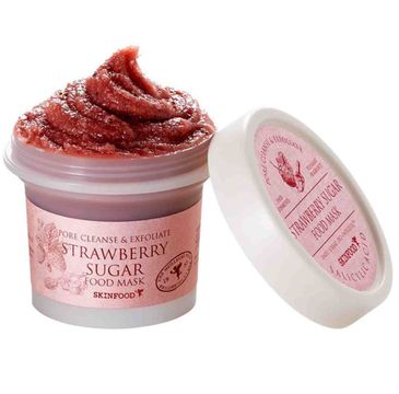 SkinFood Strawberry Sugar Food Mask wielozadaniowa maseczka złuszczająca (120 g)