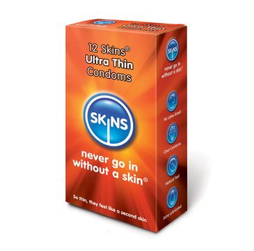Skins Ultra Thin cienkie prezerwatywy (12 szt.)