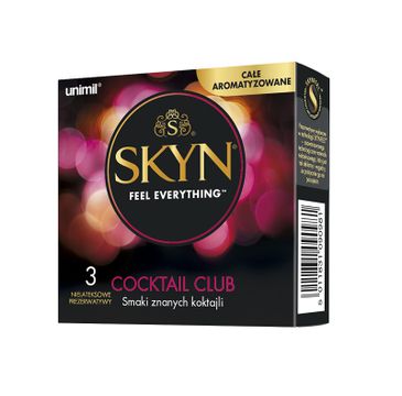 Skyn Cocktail Club nielateksowe prezerwatywy 3 szt.