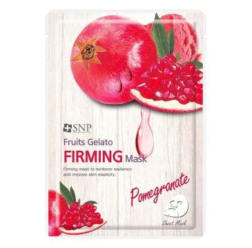 SNP Fruits Gelato Firming Mask ujędrniająca maska w płachcie z ekstraktem z granatu (25 ml)