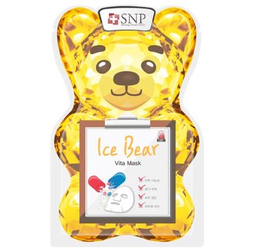 SNP Ice Bear Vita Mask chłodząco-rewitalizująca maska w płachcie (33 ml)