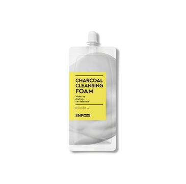 SNP Mini Charcoal Cleansing Foam oczyszczająca pianka z węglem (25 ml)