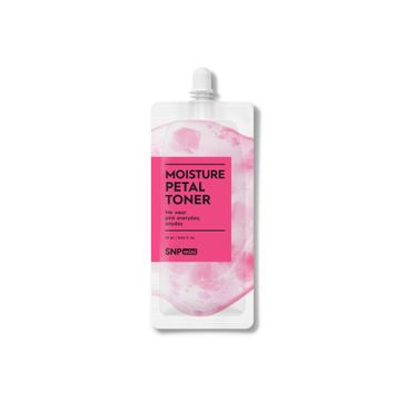 SNP Mini Moisture Petal Toner nawilżający tonik z płatkami różowych kwiatów (25 ml)