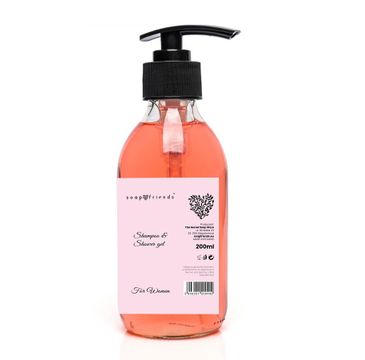 Soap&Friends Ekskluzywny szampon & żel 2w1 dla kobiet 200ml