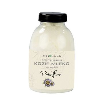 Soap&Friends Kozie mleko do kąpieli Passiflora 250g