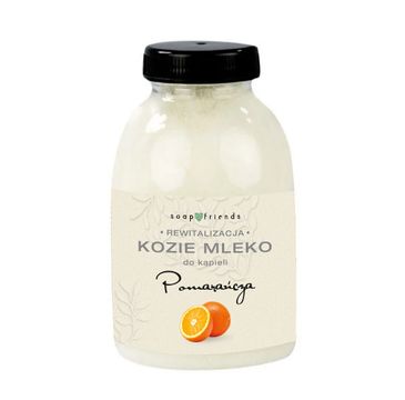 Soap&Friends Kozie mleko do kąpieli Pomarańcza 250g