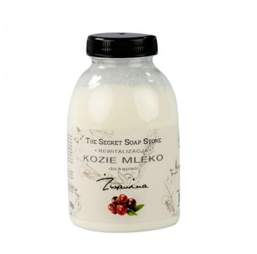 Soap&Friends Kozie mleko do kąpieli Żurawina 250g