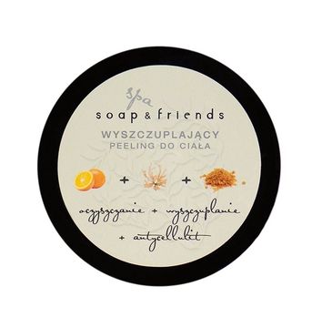 Soap&Friends Peeling do ciała Pomarańcza 200ml