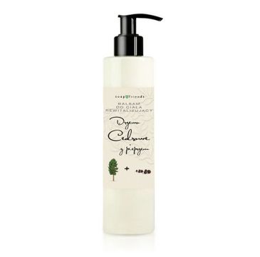 Soap&Friends Rewitalizujący balsam do ciała Drzewo Cedrowe z Pieprzem 250ml