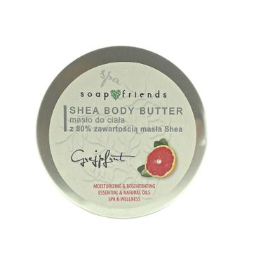 Soap&Friends Shea Butter 80% masło do ciała Grejpfrut 50ml