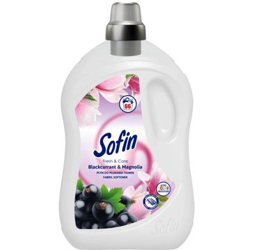 Sofin Fresh & Care płyn do płukania tkanin Blackcurrant & Magnolia 3.3l