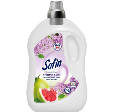 Sofin Fresh & Care płyn do płukania tkanin Grapefruit & Lilac 3.3l