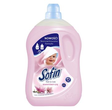 Sofin Fresh & Care płyn do płukania tkanin Kwiatowy Gaj 3.3l