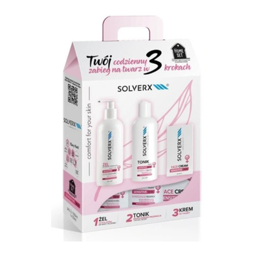 Solverx – Zestaw Sensitive Skin For Woman (1 szt.)