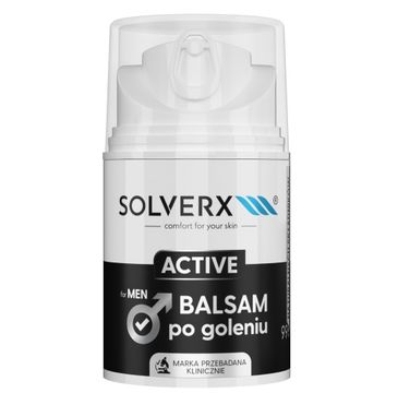 Solverx Active balsam po goleniu dla mężczyzn (50 ml)