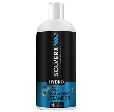 Solverx Hydro żel pod prysznic i szampon 2w1 dla mężczyzn (400 ml)