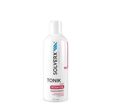 SOLVERX Rosacea Tonik do twarzy, trądzik różowaty 200 ml