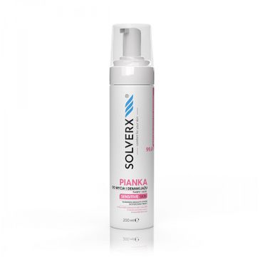 Solverx Sensitive pianka do demakijazu (200 ml)