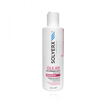 Solverx Sensitive Skin for Women olejek do demakijażu twarzy i oczu-  skóra wrażliwa i naczynkowa (150 ml)