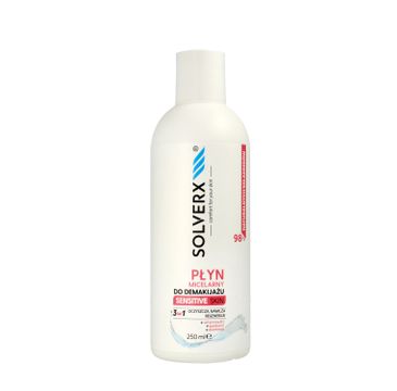 Solverx Sensitive Skin Płyn micelarny do demakijażu 3w1 (400 ml)