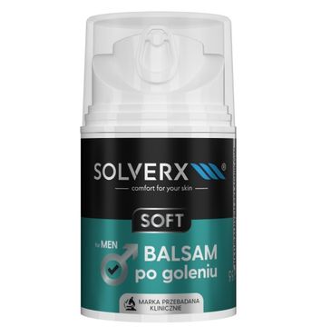 Solverx Soft balsam po goleniu dla mężczyzn (50 ml)